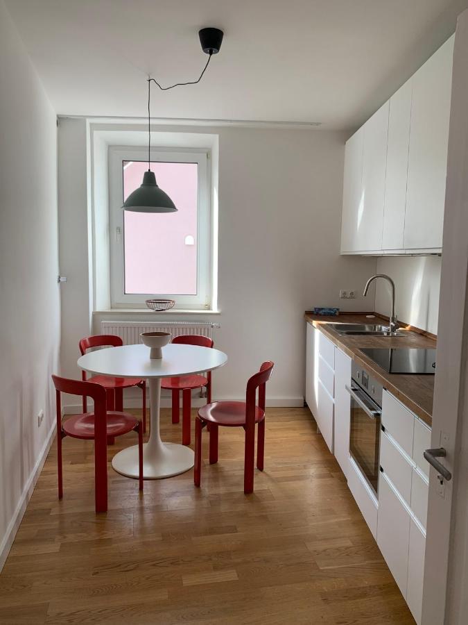 Charmante Stadtwohnung Im Textilviertel Augsburg Exteriér fotografie